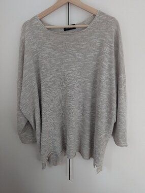 Eskandar linen blend knit